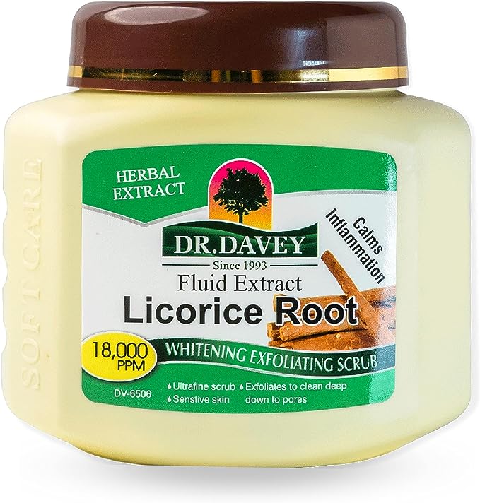 Licorice Root Whitening Exfoliating Body And Face Scrub