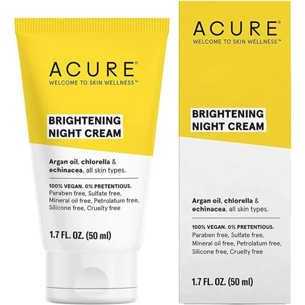 ACURE brightening night cream