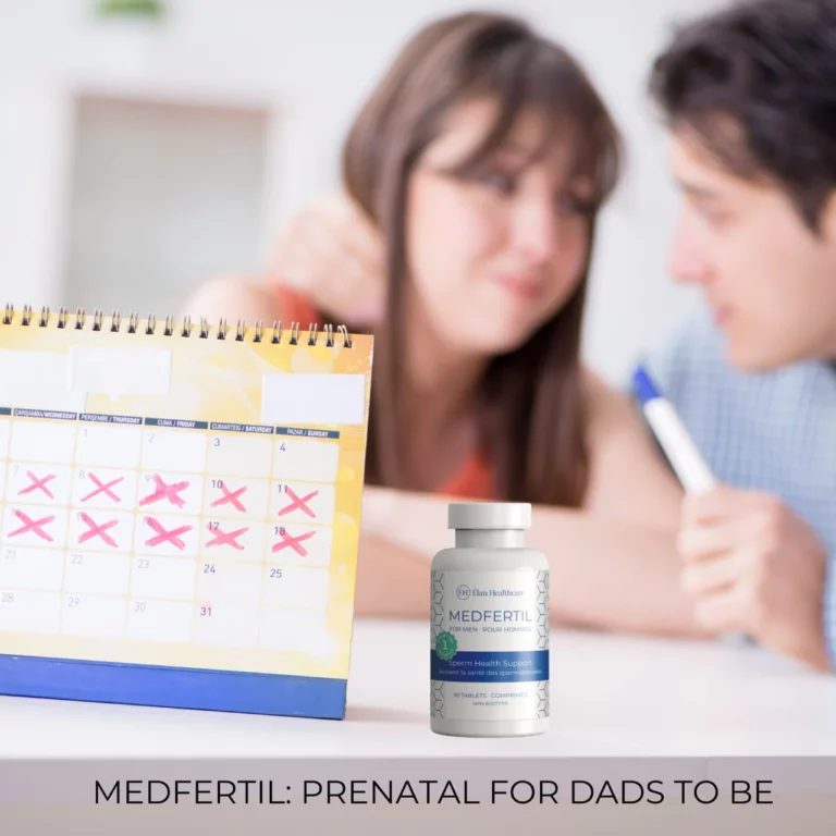 MedFertil for Men: Prenatal Vitamin Blend for Male Fertility Enhancement