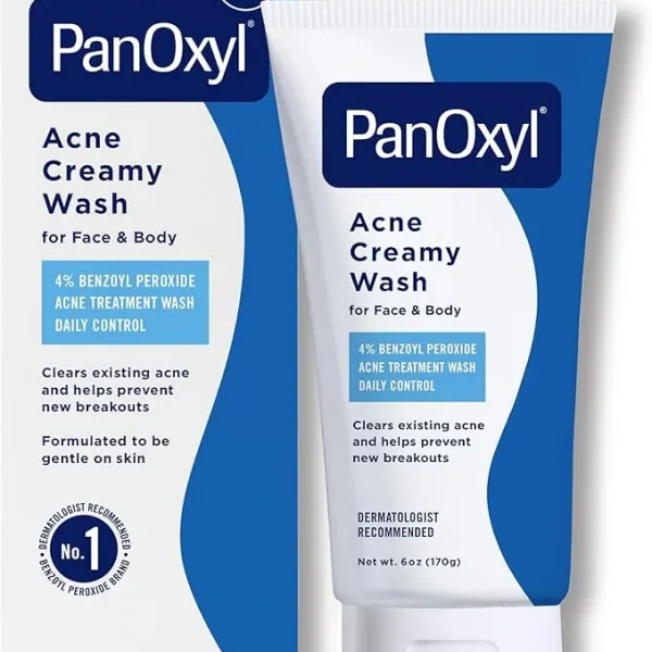 PanOxyl Antimicrobial Acne Creamy Wash, 4%